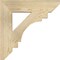 Ekena Millwork Merced Slat Rough Sawn Bracket, Douglas Fir, 4"W x 20"D x 20"H BKT04X20X20MRC06RDF - alternate 3